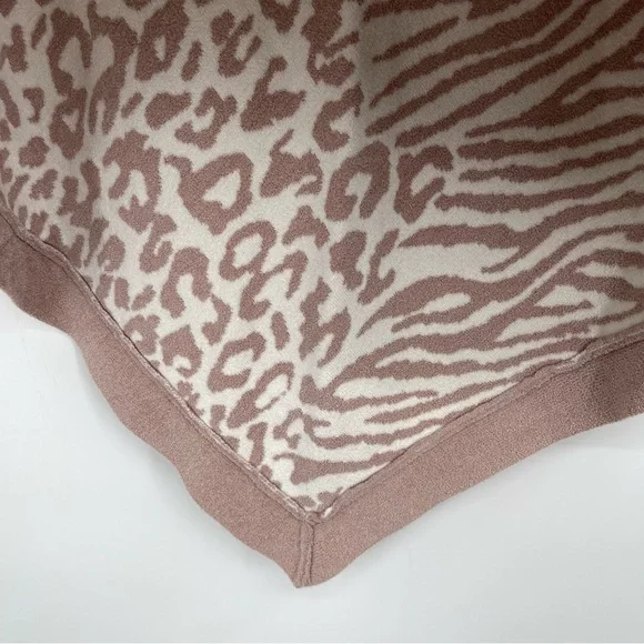 Barefoot Dreams Cozychic Ultra Lite Ocean Breeze Poncho Shawl Sweater - Picture 5 of 13